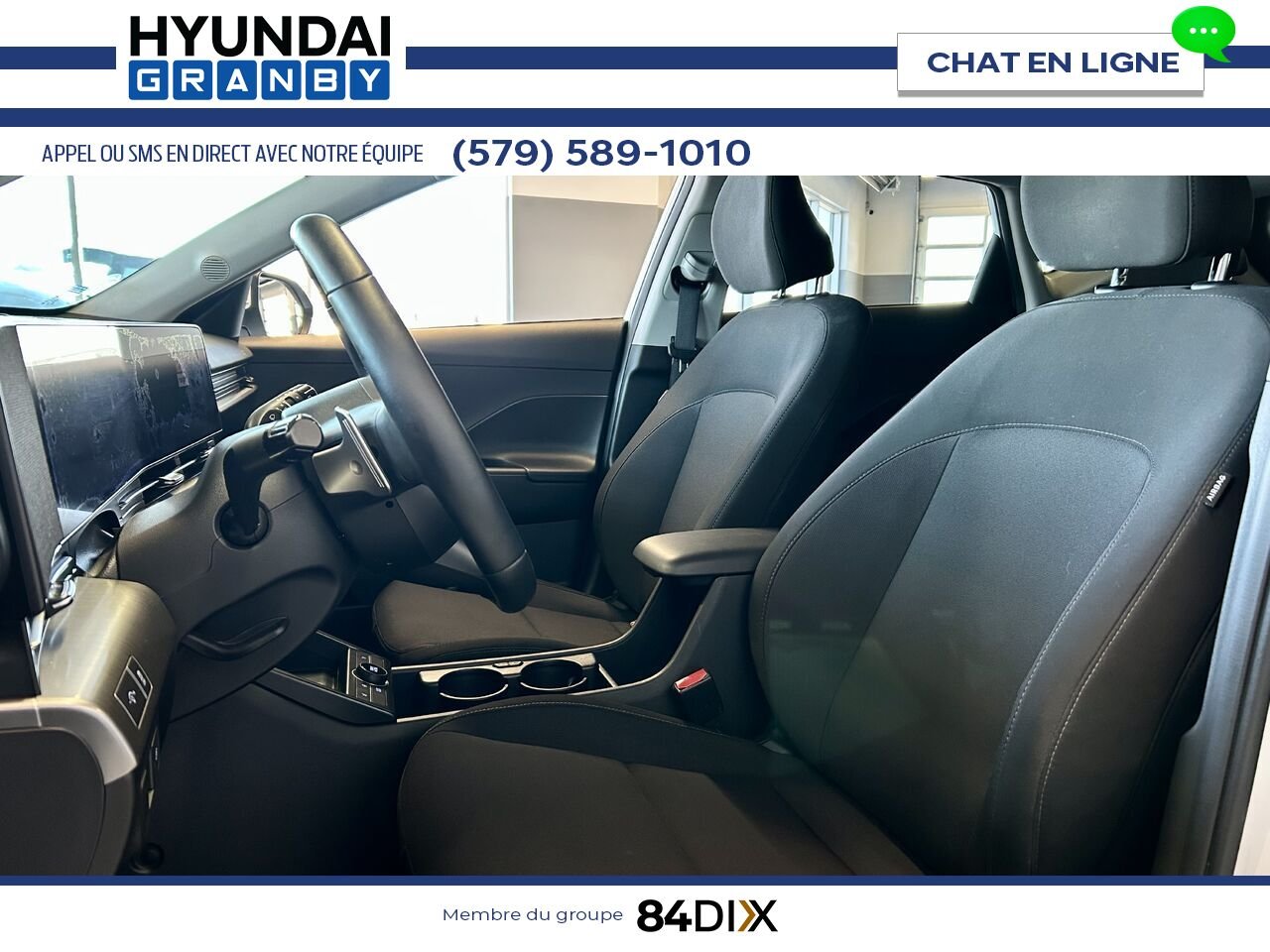 2024 Hyundai Kona Electric White Granby - photo #10