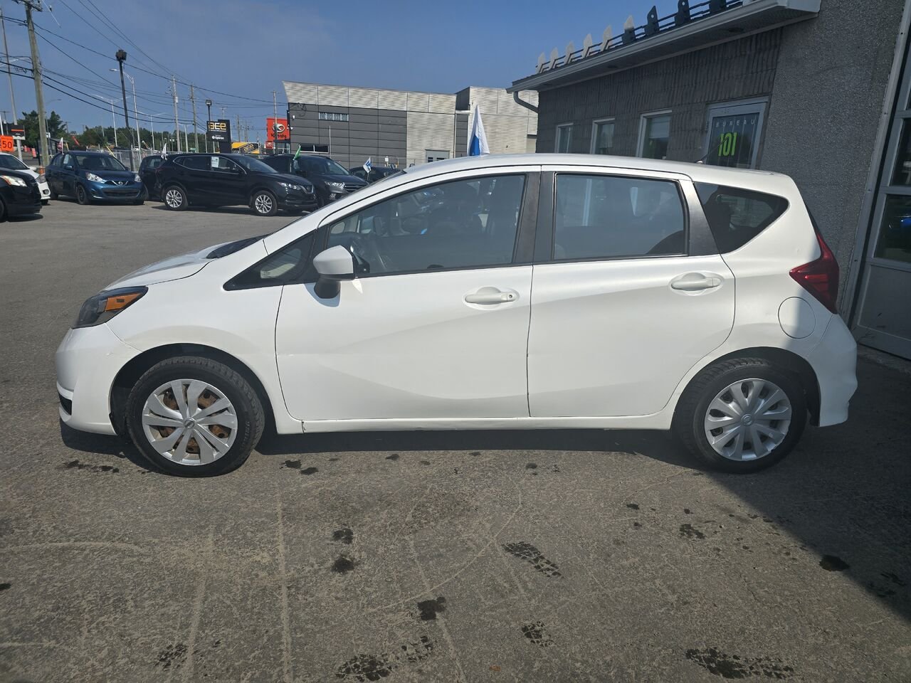 Nissan Versa Note 2019 Blanc Longueuil, - photo #1