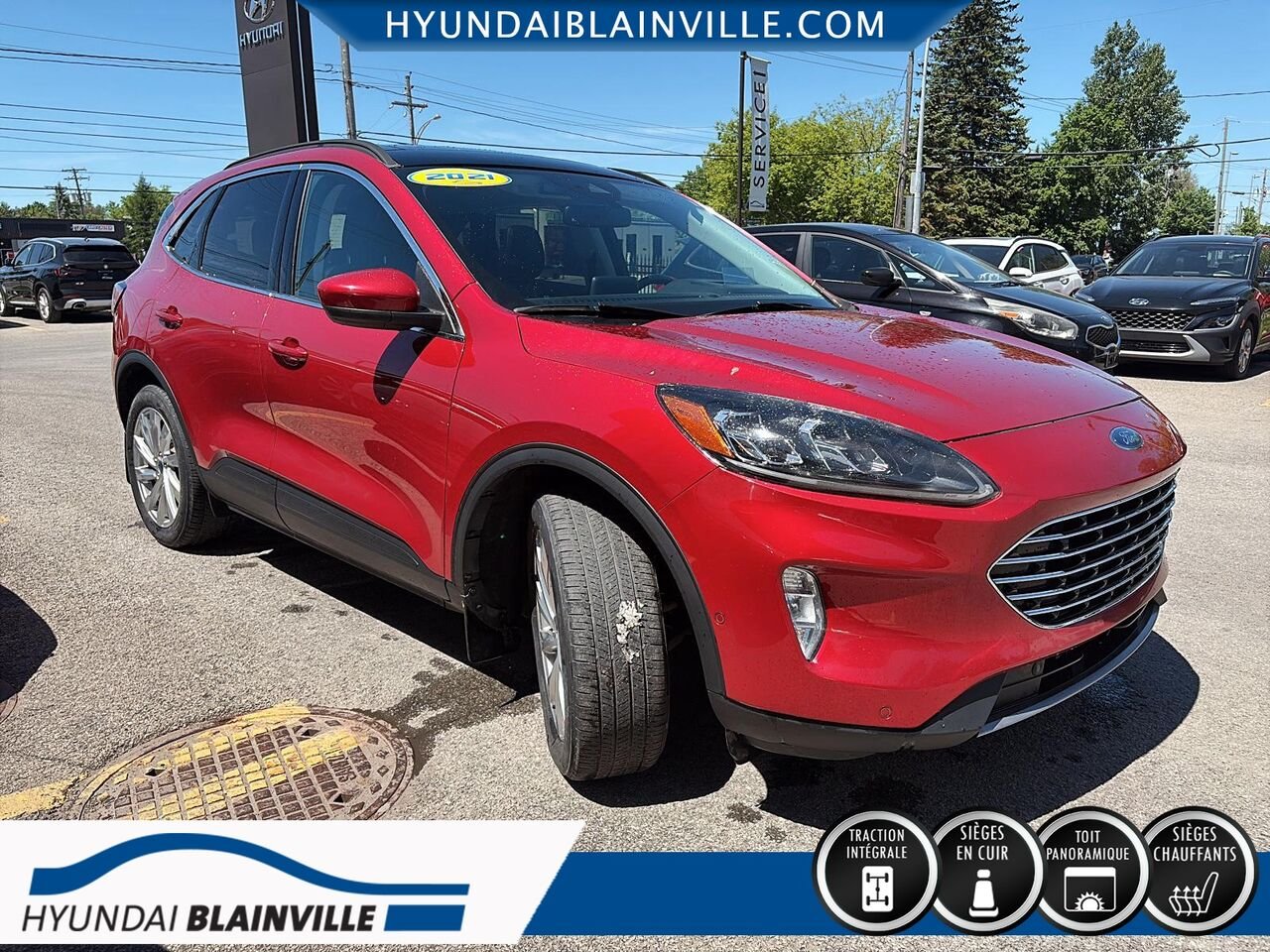 Ford Escape 2021 Rouge Blainville - photo #2