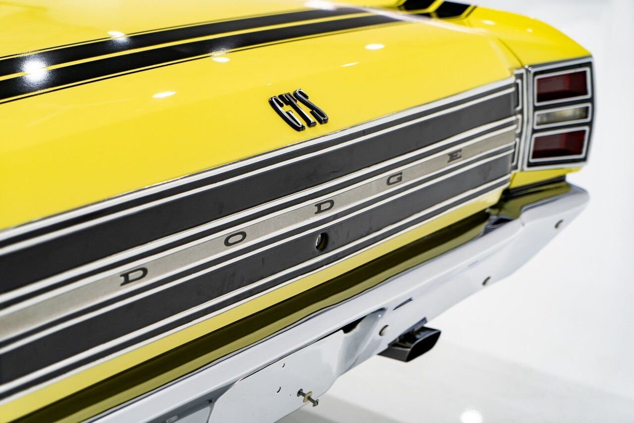 1968 Dodge Dart *PRIX EN USD* GTS Conv Matching #s 340 cu in With Original Built Sheet Yellow Montreal - photo #58