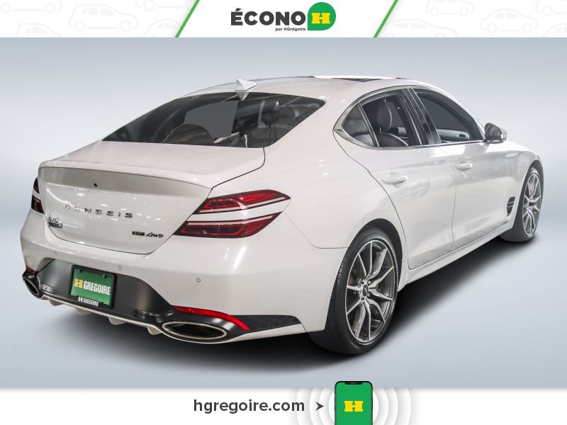 2022 Genesis G70 White Laval - photo #6