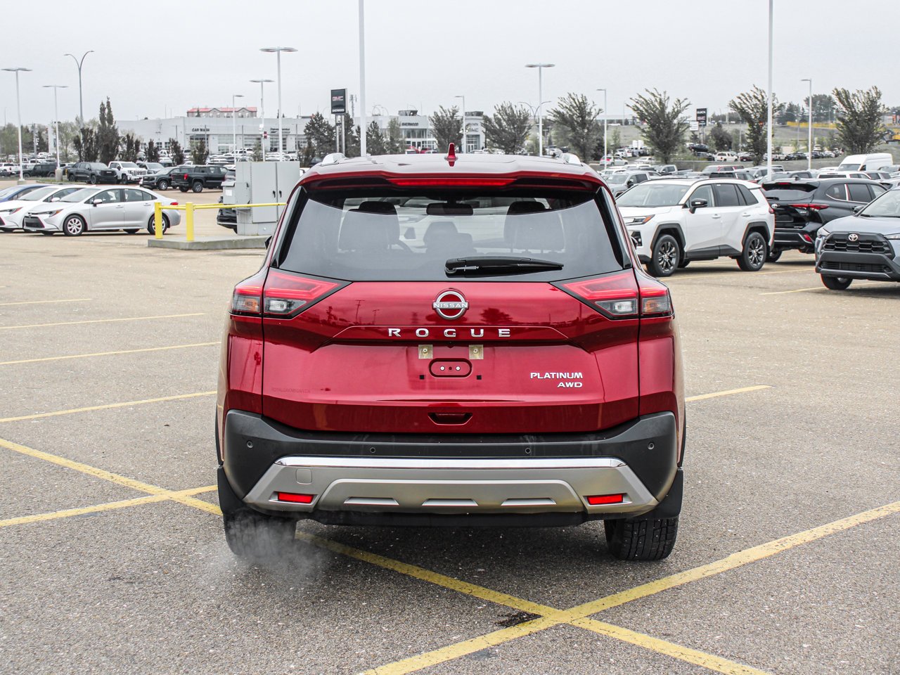 2023 Nissan Rogue AWD Platinum Grey Sherwood Park - photo #6