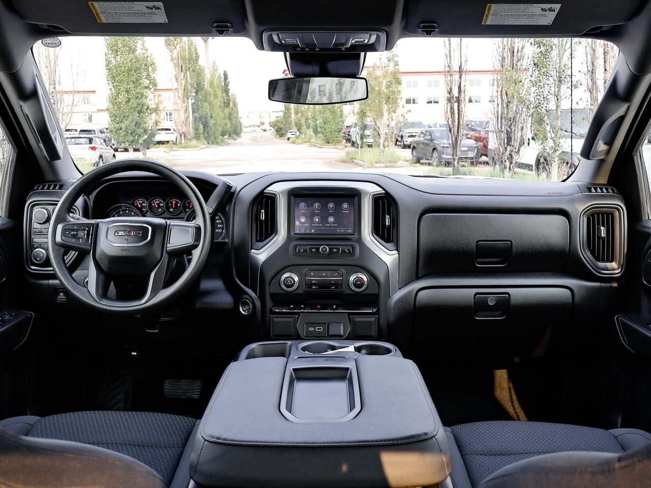 2024 GMC Sierra 1500 4WD Crew Cab 147 Pro White Sherwood Park - photo #26