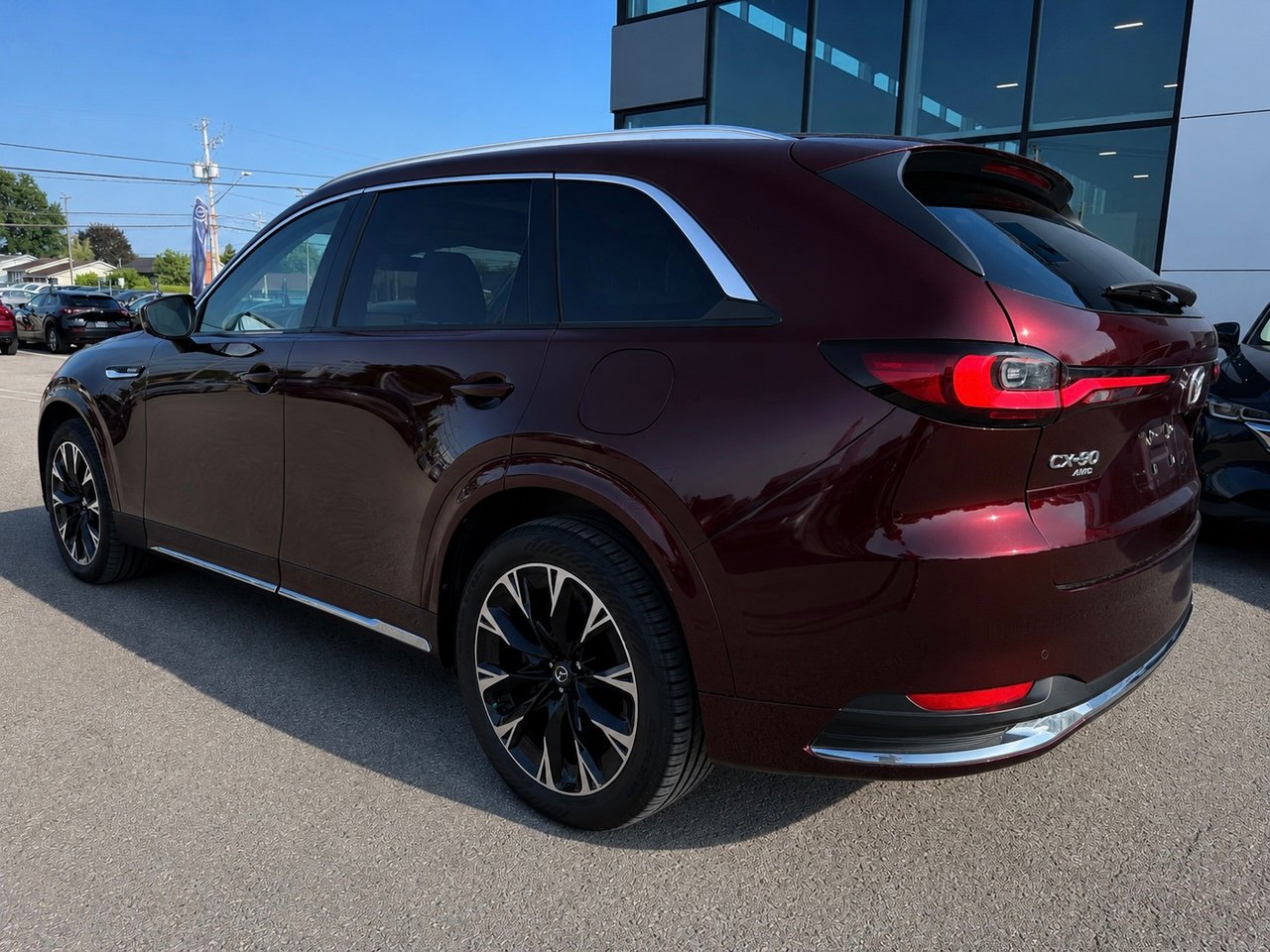 2024 Mazda CX-90 hybride léger Signature Red Châteauguay - photo #5