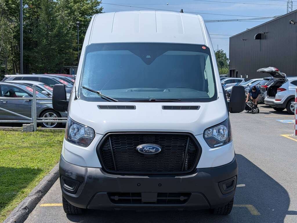 2024 Ford Transit Cargo Van T-250 148" Hi Rf 9070 GVWR RWD White Val-David - photo #4