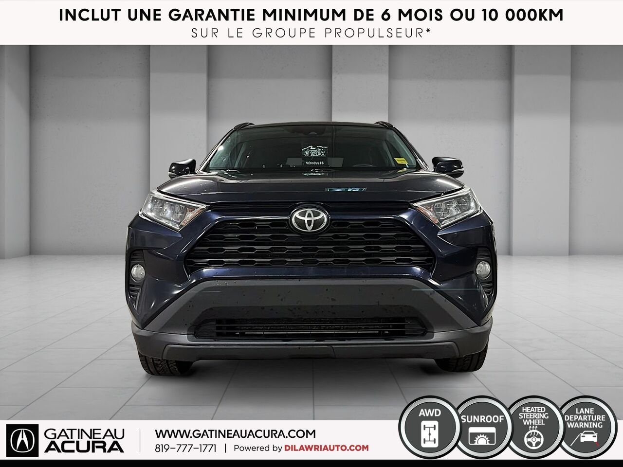 2020 Toyota RAV4 XLE AWD Blue Ottawa & Gatineau - photo #12