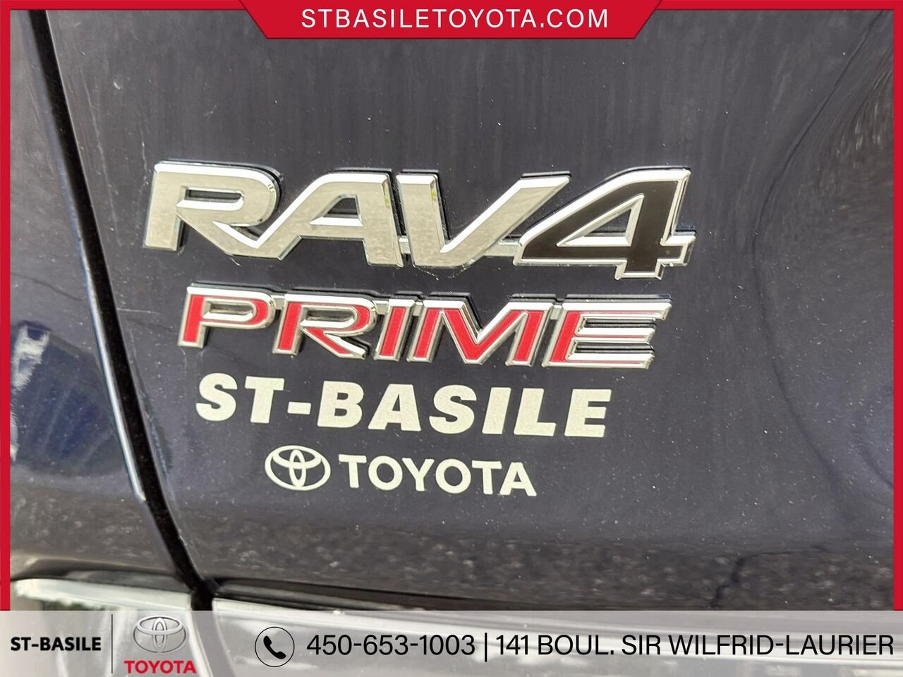 2024 TOYOTA RAV4 PRIME Blue Saint-Basile-le-Grand - photo #5