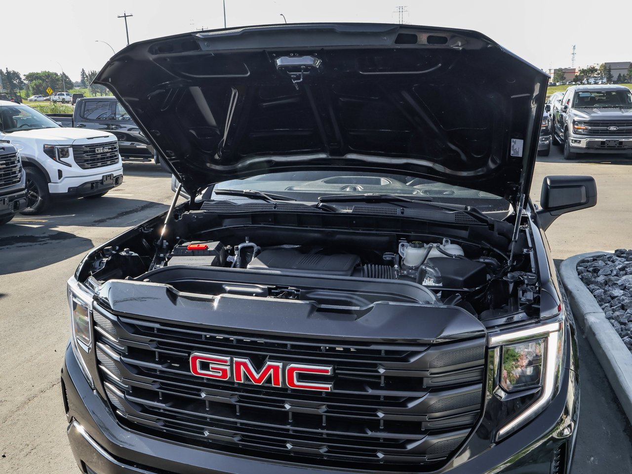 2024 GMC Sierra 1500 4WD Crew Cab 147 Pro Black Sherwood Park - photo #9