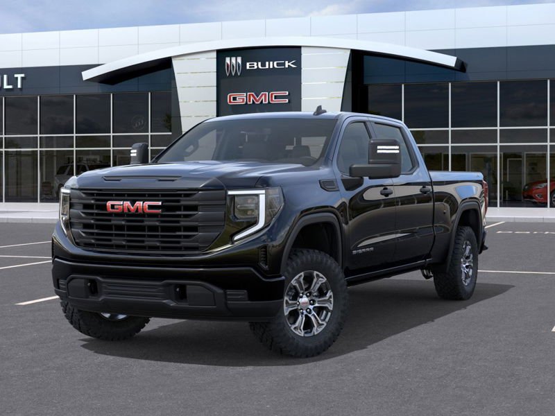 GMC SIERRA 1500 Pro cabine multiplace 4RM 157 po 2026 Noir Sherbrooke - photo #5