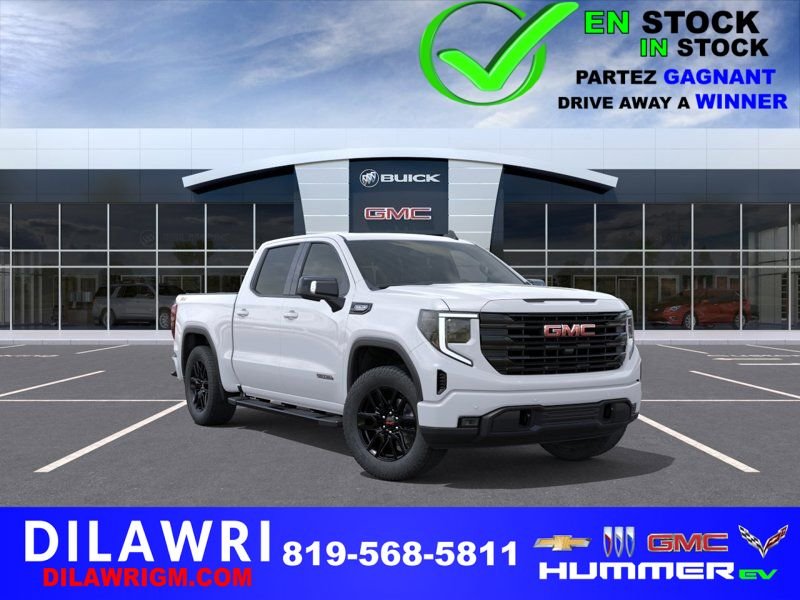 GMC Sierra 1500 Elevation cabine multiplace 4RM 147 po 2026 BLANC SOMMET Gatineau - photo #0