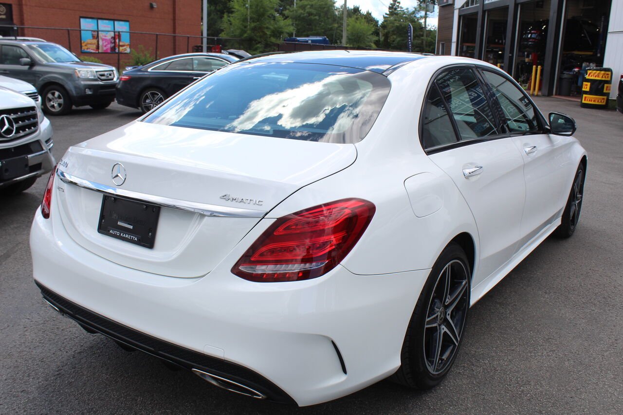 2018 Mercedes-Benz Classe-C VIN: 55SWF4KB3JU264149 White Sainte-Rose - photo #3