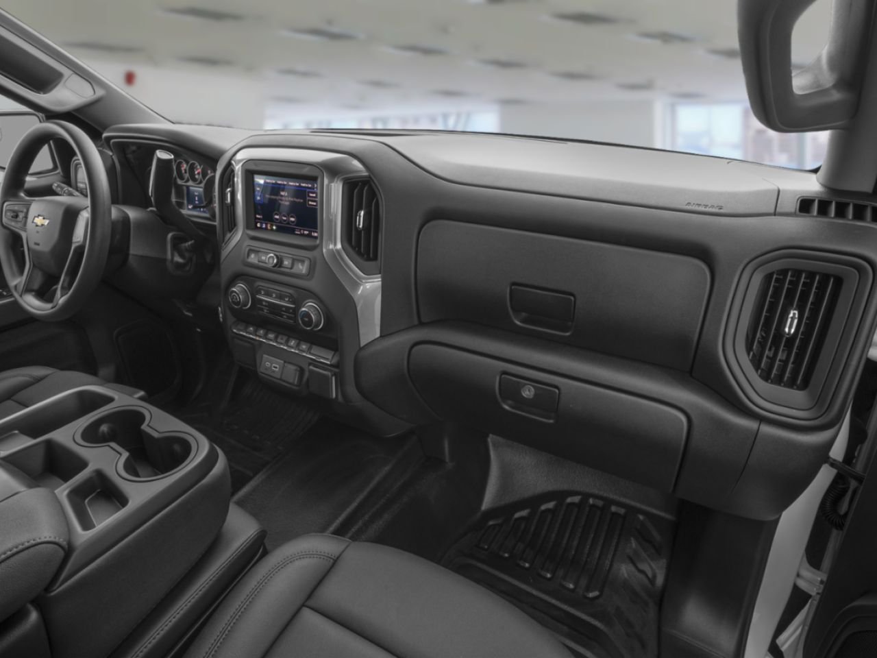 2026 CHEVROLET Silverado 1500 K1500 SILVERADO CREW CAB CUSTOM STD/BOX (1CX) TK White Sands Châteauguay - photo #7