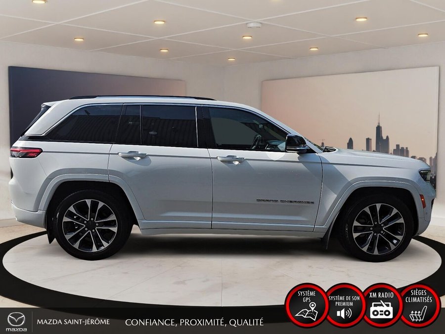 Jeep Grand Cherokee Overland | TOIT PANORAMIQUE | CUIR | 4X4 | 2023 Blanc