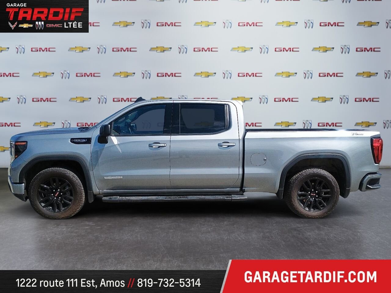 GMC SIERRA 1500 4WD CREW CAB PICKUP 75630A 2024 Gris Amos - photo #4