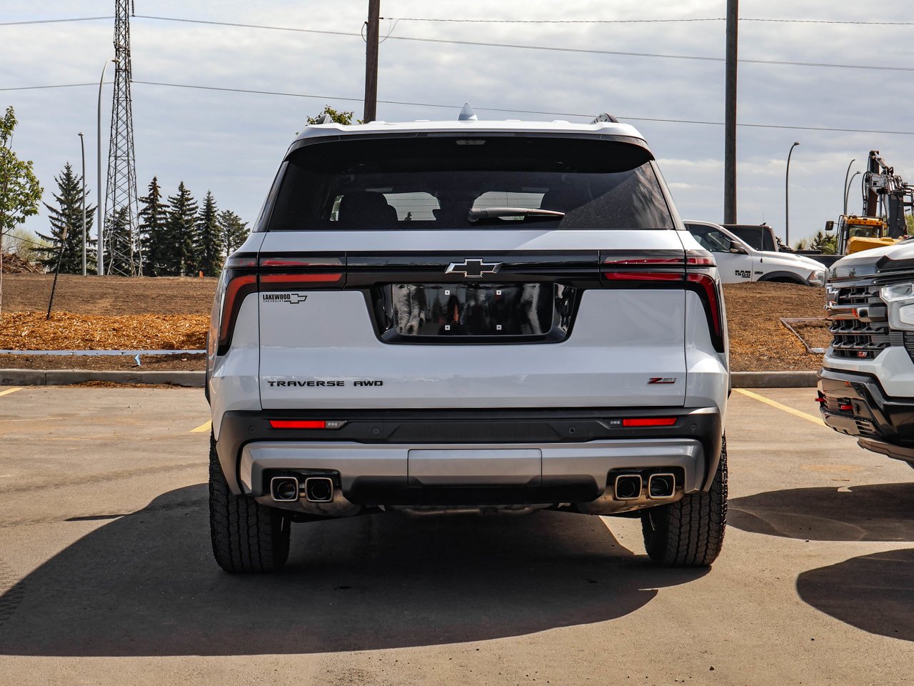 2026 Chevrolet Traverse AWD 4dr Z71 White Sherwood Park - photo #6