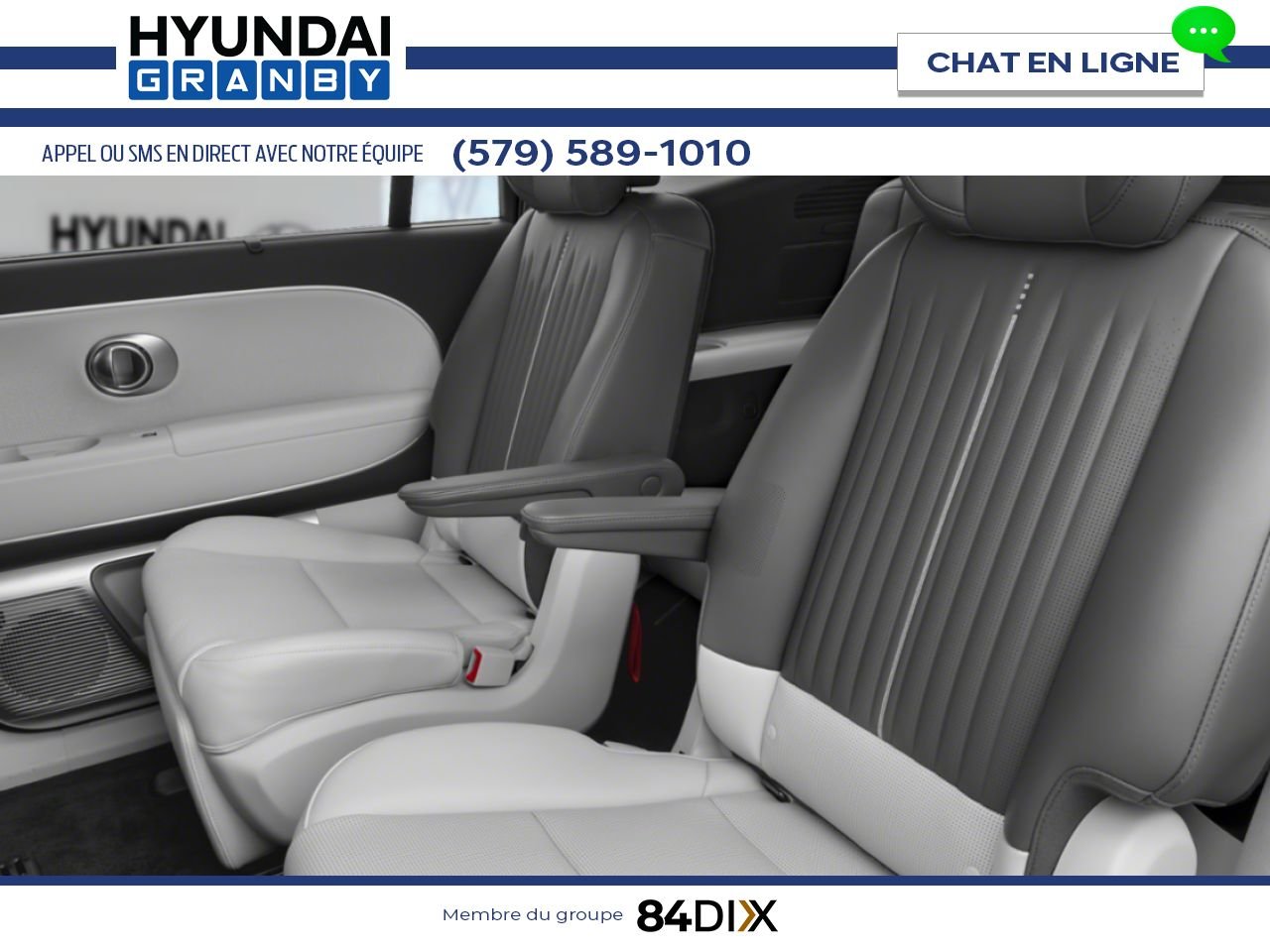 HYUNDAI IONIQ 9 2026 Blanc à thématique Serenity Granby - photo #11