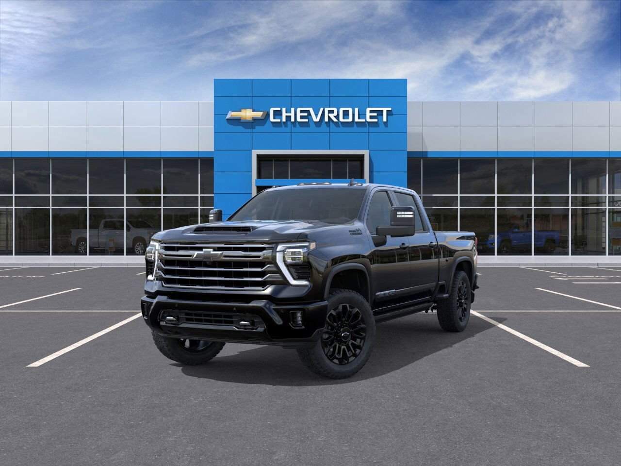 Chevrolet Silverado 2500HD High Country cabine multiplace 4RM 159 po 2025 Noir Ottawa & Gatineau - photo #7