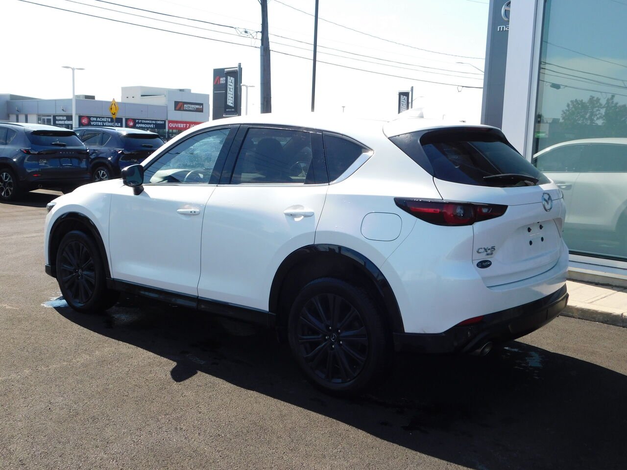2022 Mazda CX-5 Sport TI White Gatineau - photo #4