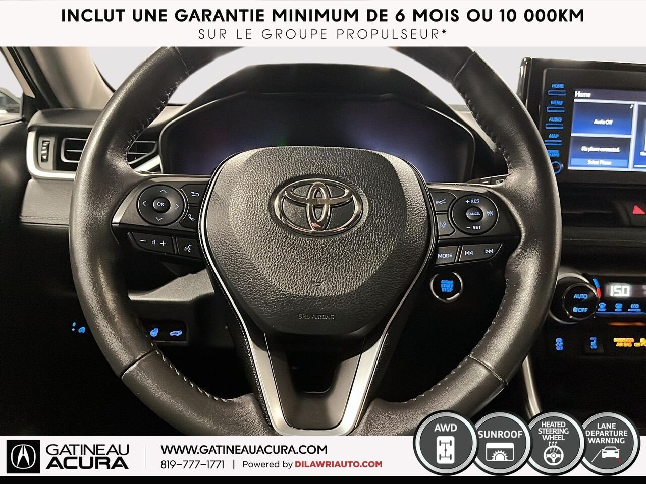 2020 Toyota RAV4 XLE AWD Blue Ottawa & Gatineau - photo #9