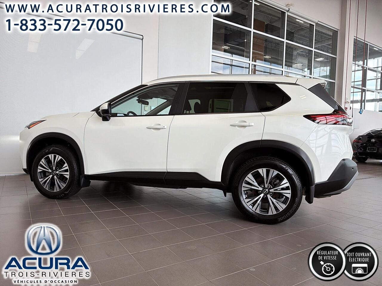 2023 Nissan Rogue SV AWD White Trois-Rivières - photo #7
