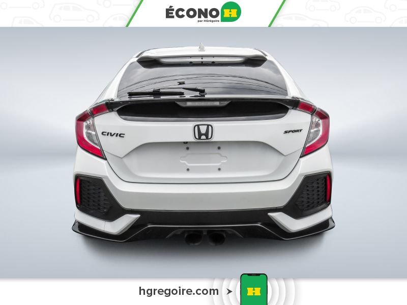2019 Honda Civic White Laval - photo #6