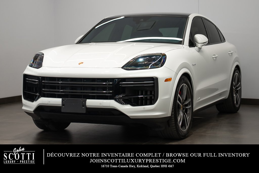 Porsche Cayenne Turbo E-Hybrid Coupe AWD 2024 Blanc Kirkland - photo #0