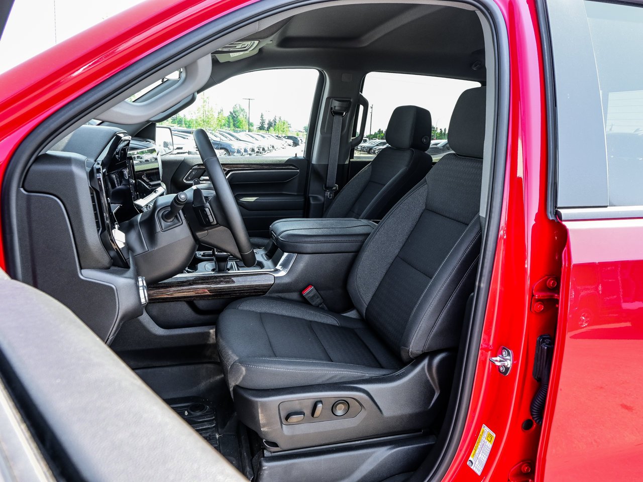 2025 GMC Sierra 1500 4WD Crew Cab 147 Elevation Red Sherwood Park - photo #15