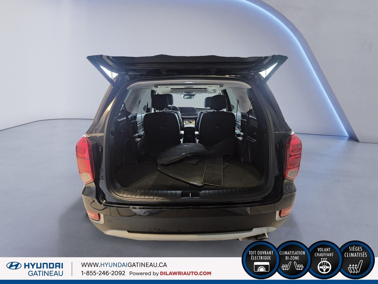 Hyundai Palisade Luxury 7 places TI*** cuir , toit ouvrat , navigation *** 2020 Gris Ottawa & Gatineau - photo #5