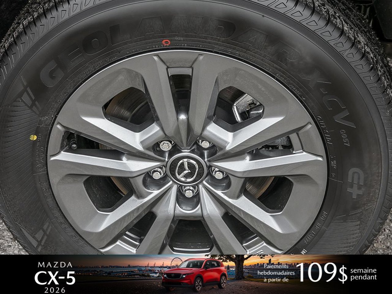 Mazda CX-5 JM3KMAHA4T0161835 2026 Gris mécanique métallisé Mirabel - photo #7