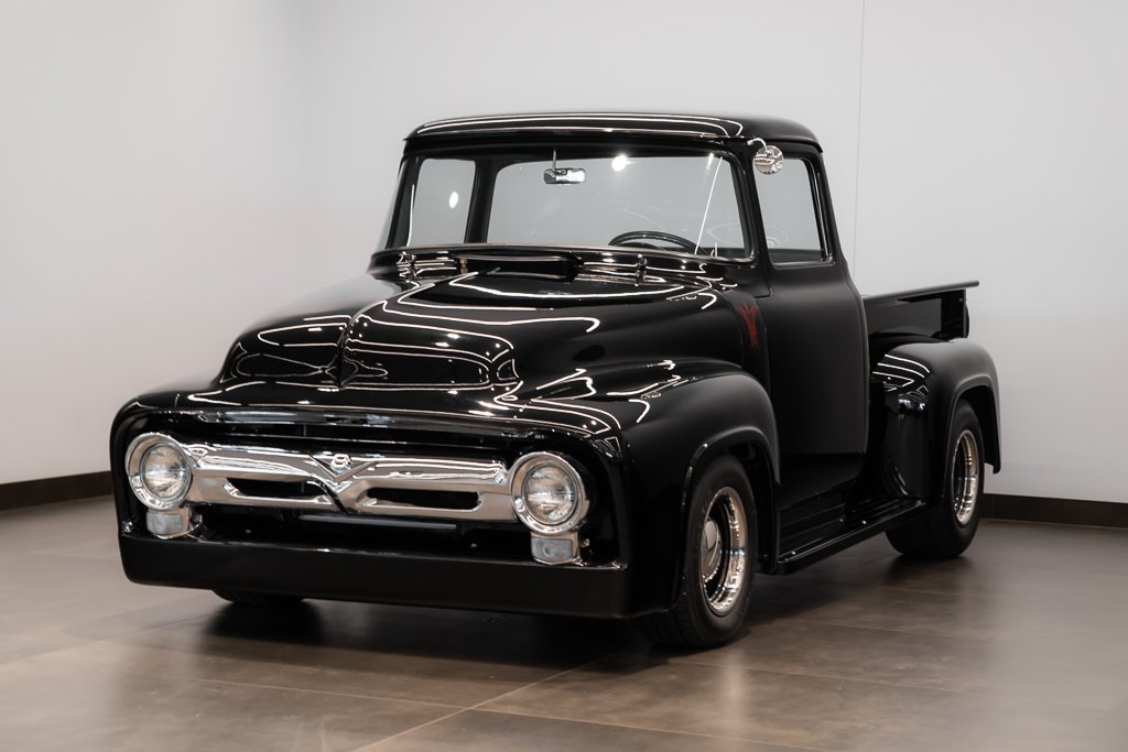 Ford F100 *PRICE IN USD* 450HP HAUTE QUALITE 1956 Noir Montréal - photo #0
