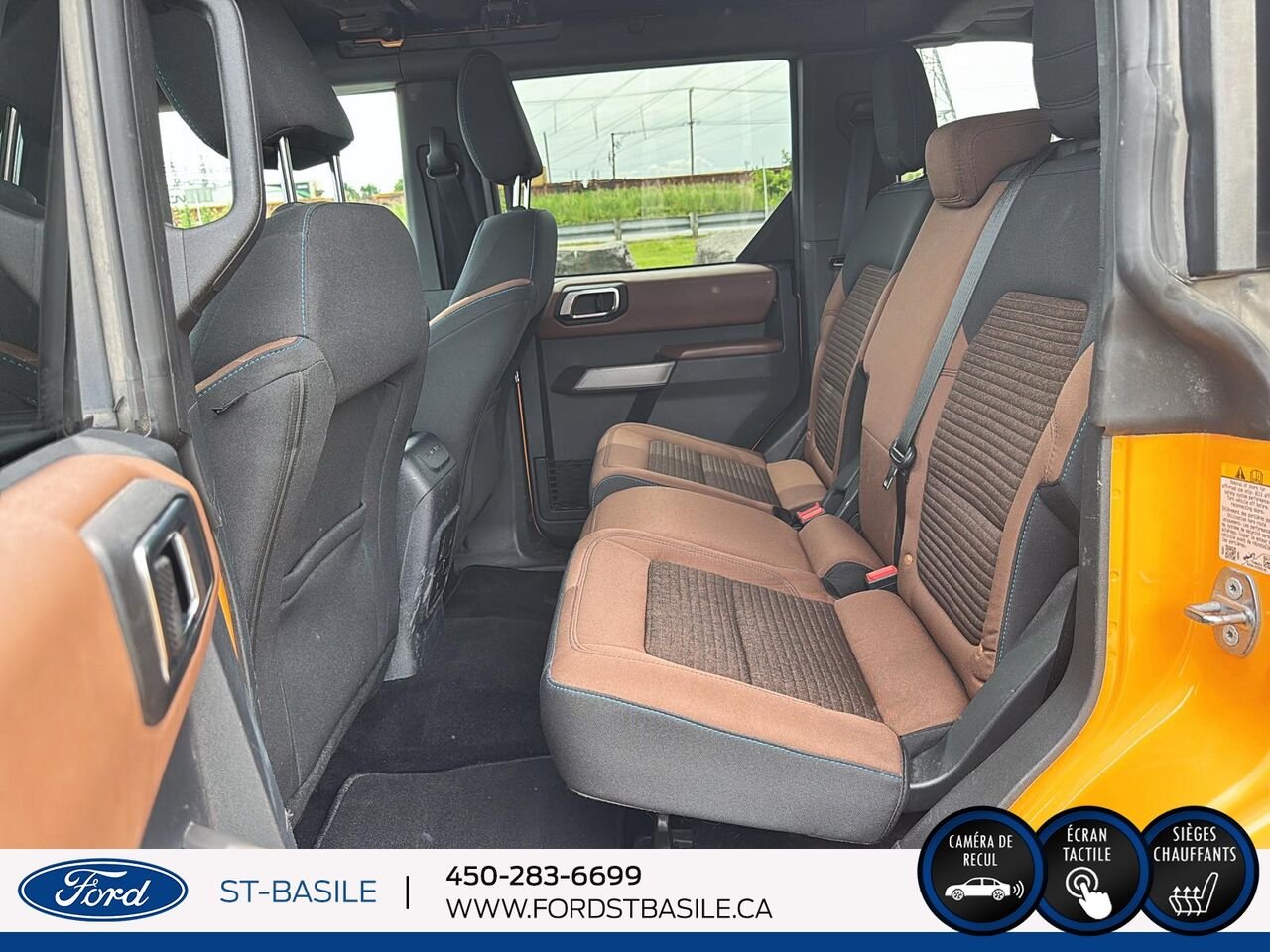 2022 Ford Bronco Orange Saint-Basile-le-Grand - photo #14