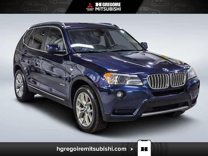 BMW X3 MA4483 | xDrive28i *AWD* Cuir * Mags * Toit * Caméra 2014 Bleu Laval - photo #0