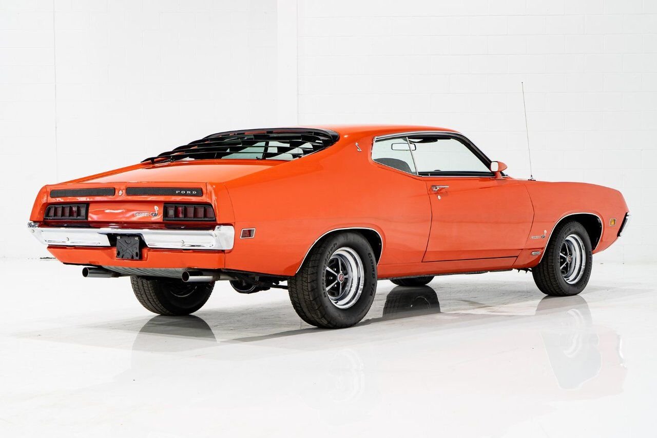 1970 Ford Torino Super Cobra Jet Matching# 429cu.in. DragPack **PRIX EN USD** Orange Montreal - photo #53