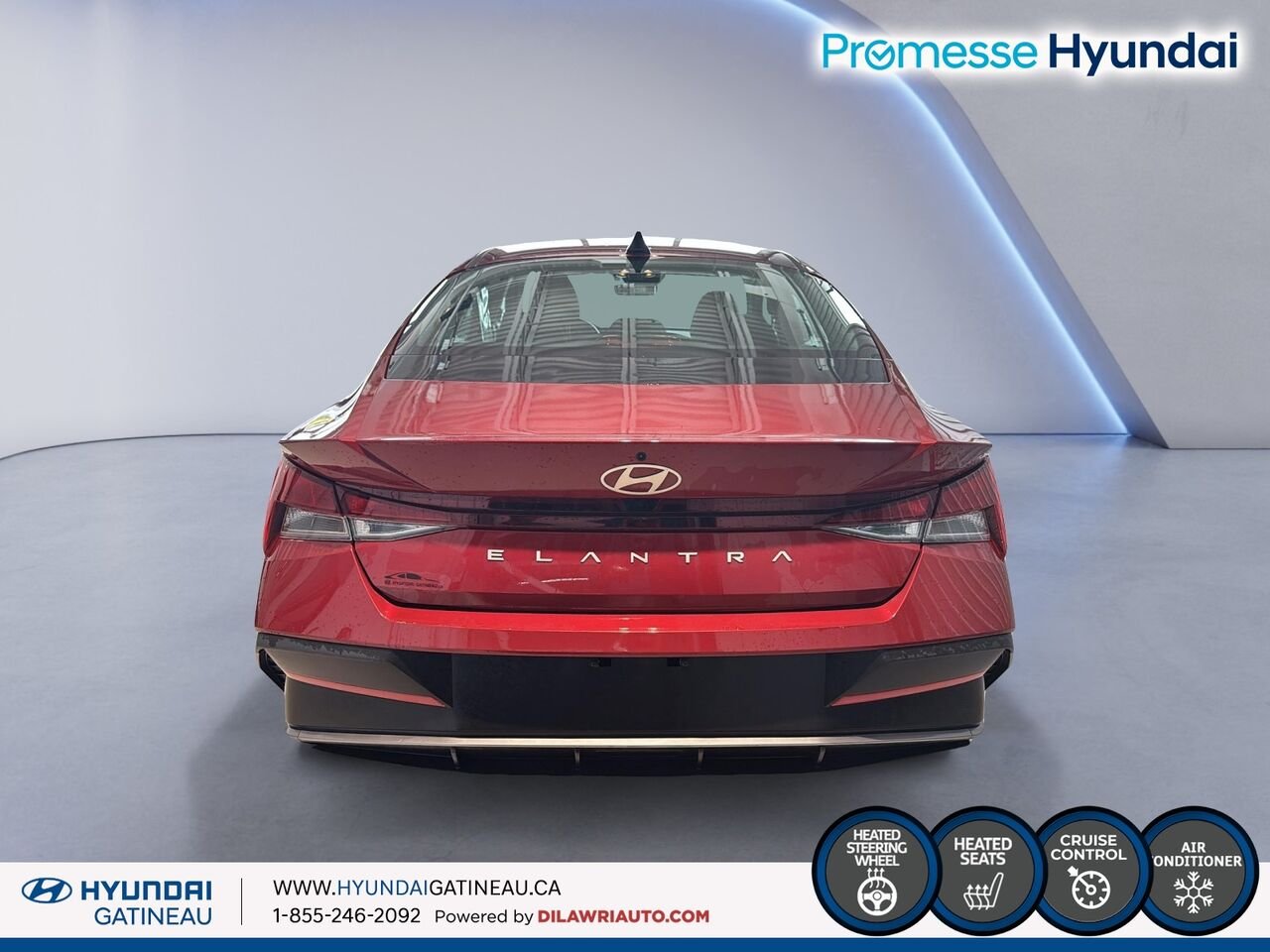 Hyundai Elantra Preferred IVT*** sieges chauffants, volant chauffants , certifier*** 2024 Rouge Ottawa & Gatineau - photo #2