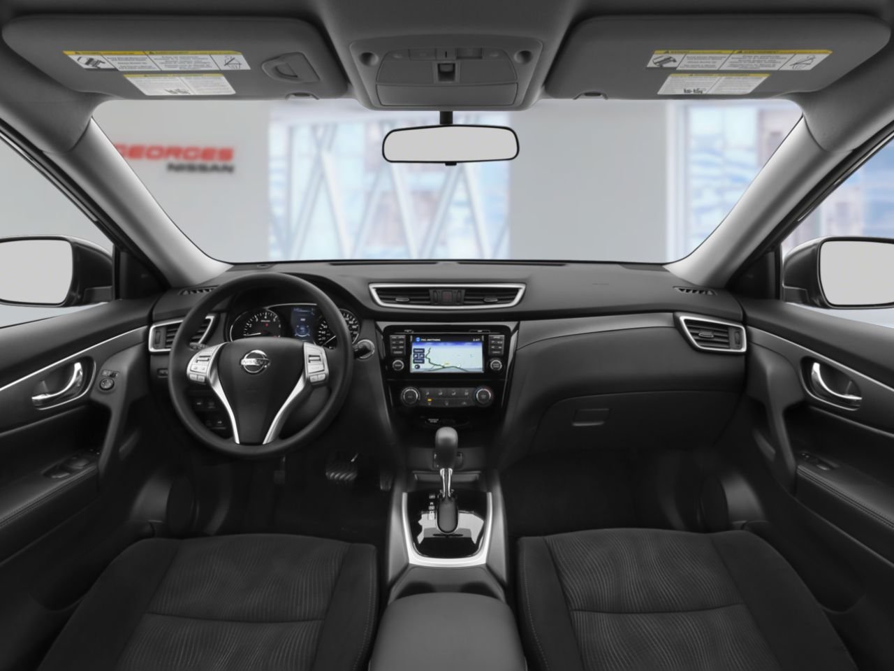 Nissan Rogue 2015 Gris Saint-Georges - photo #12
