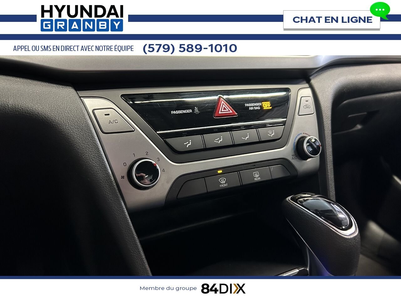 Hyundai Elantra 2017 Noir Granby - photo #15