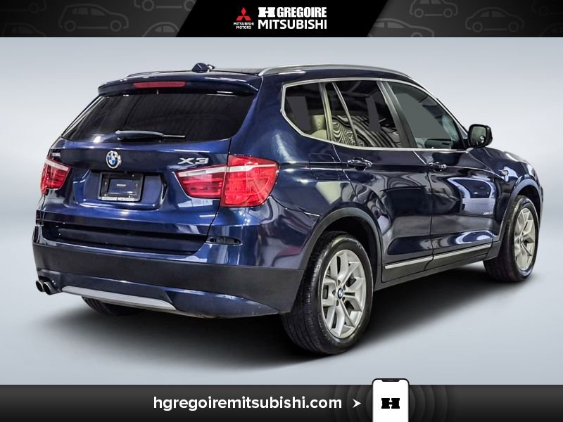BMW X3 MA4483 | xDrive28i *AWD* Cuir * Mags * Toit * Caméra 2014 Bleu Laval - photo #8