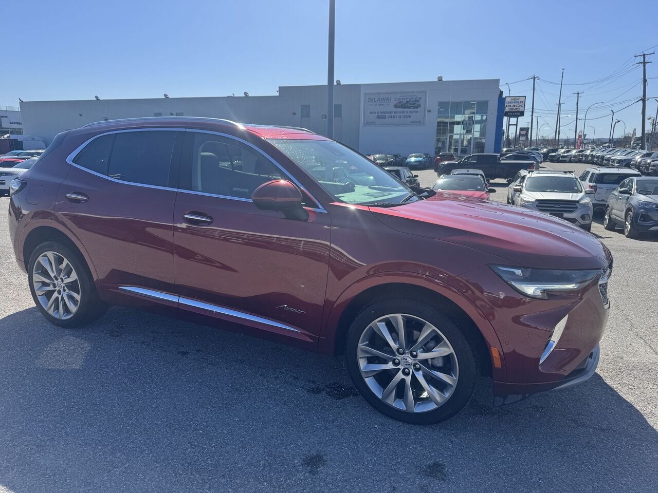 2023 BUICK ENVISION AVENIR Avenir 4 portes TI Red Ottawa & Gatineau - photo #17
