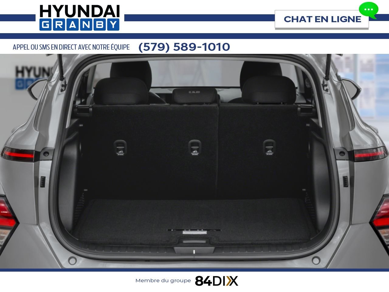 HYUNDAI Kona électrique 2026 Cybergris Granby - photo #8