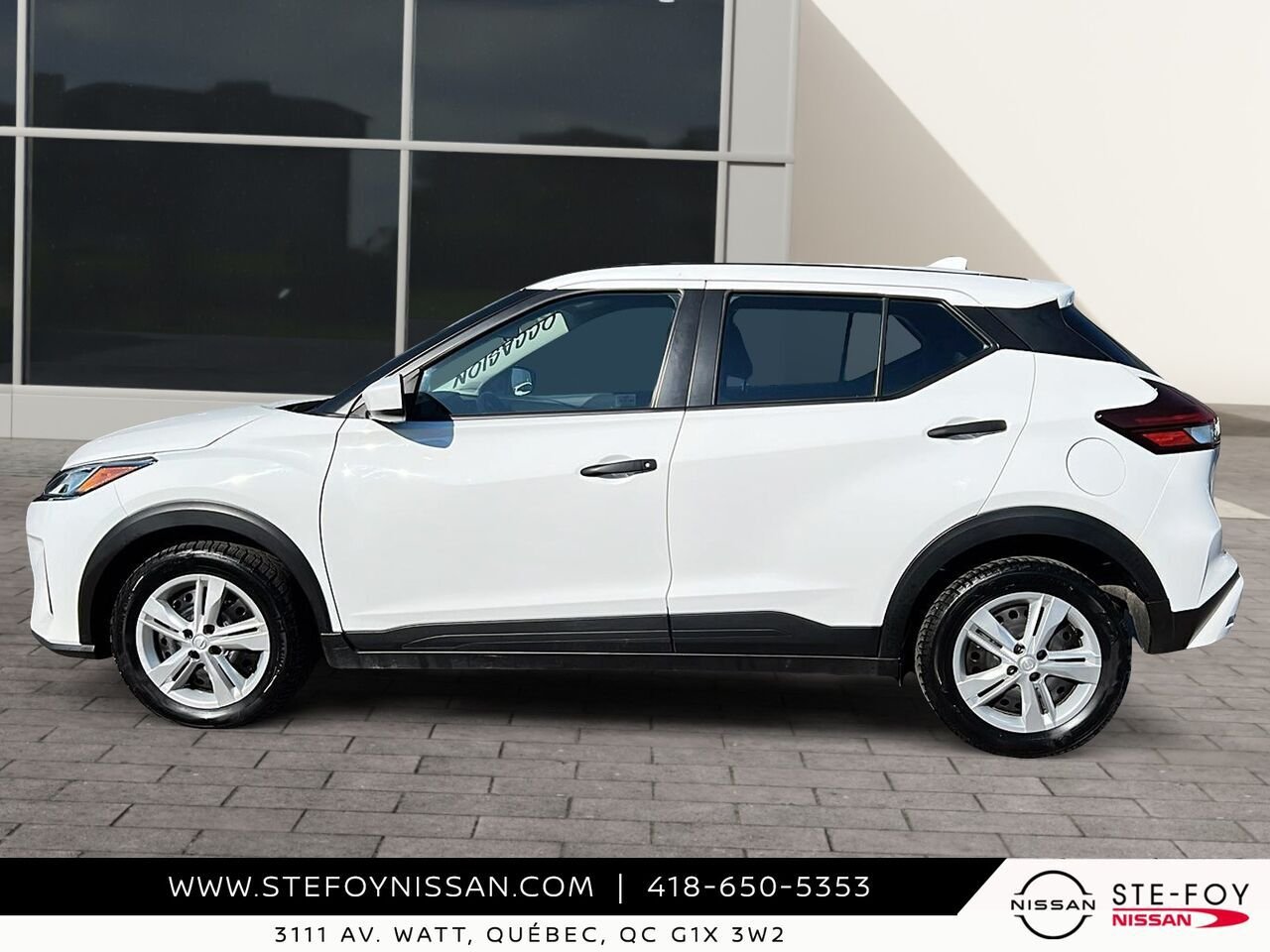 2024 Nissan Kicks S White Ste-Foy - photo #4