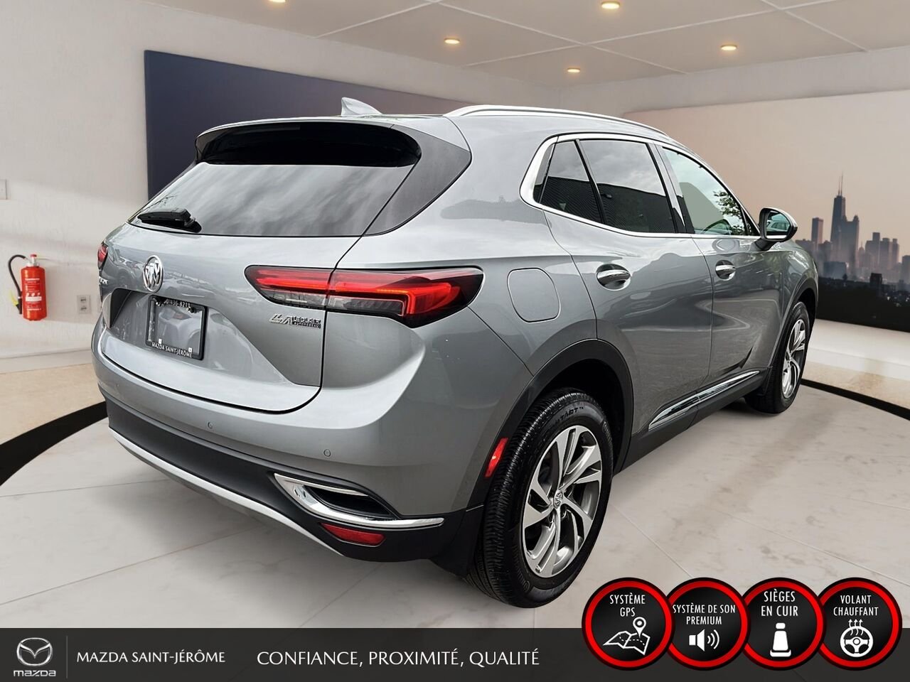 Buick Envision Essence | TOIT PANORAMIQUE | CUIR | AWD 2023 Gris Saint-Jérôme - photo #5