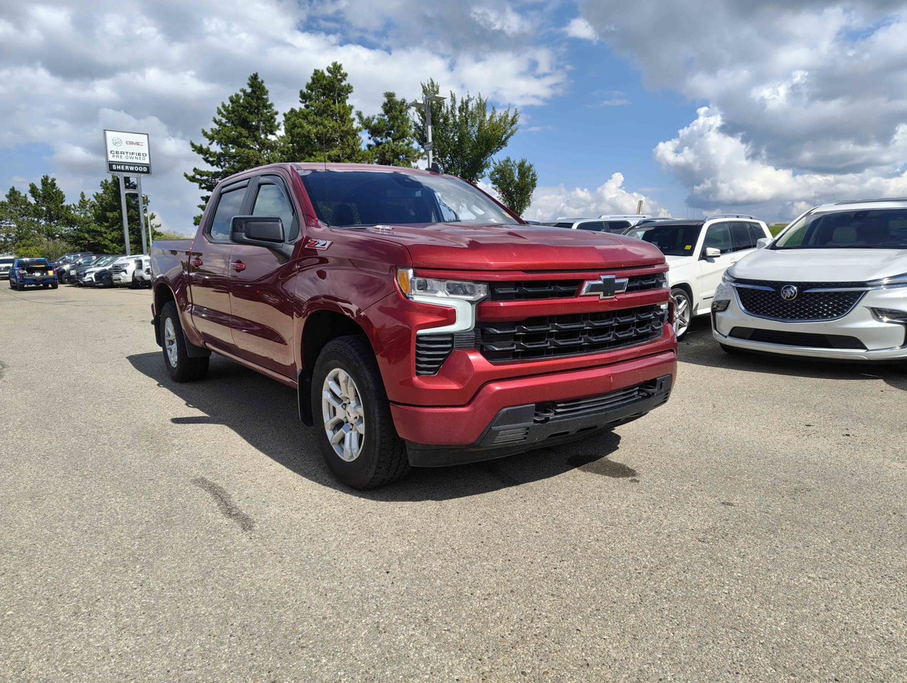 2024 Chevrolet Silverado 1500 4WD Crew Cab 147 RST Red Sherwood Park - photo #2
