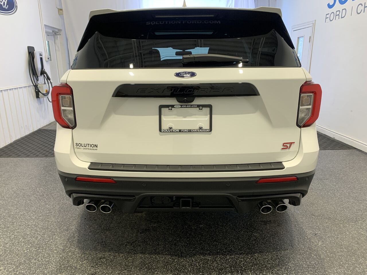 2024 Ford Explorer ST AWD EXPLORER ST 4WD White Châteauguay - photo #9