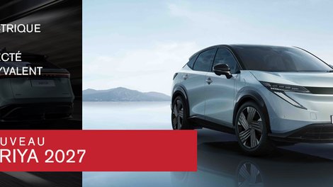 Nissan Ariya 2027 à Châteauguay : un VUS électrique renouvelé, plus connecté et plus polyvalent