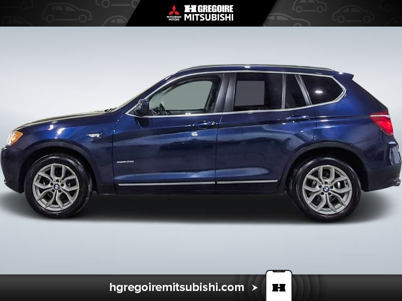 BMW X3 MA4483 | xDrive28i *AWD* Cuir * Mags * Toit * Caméra 2014 Bleu Laval - photo #4