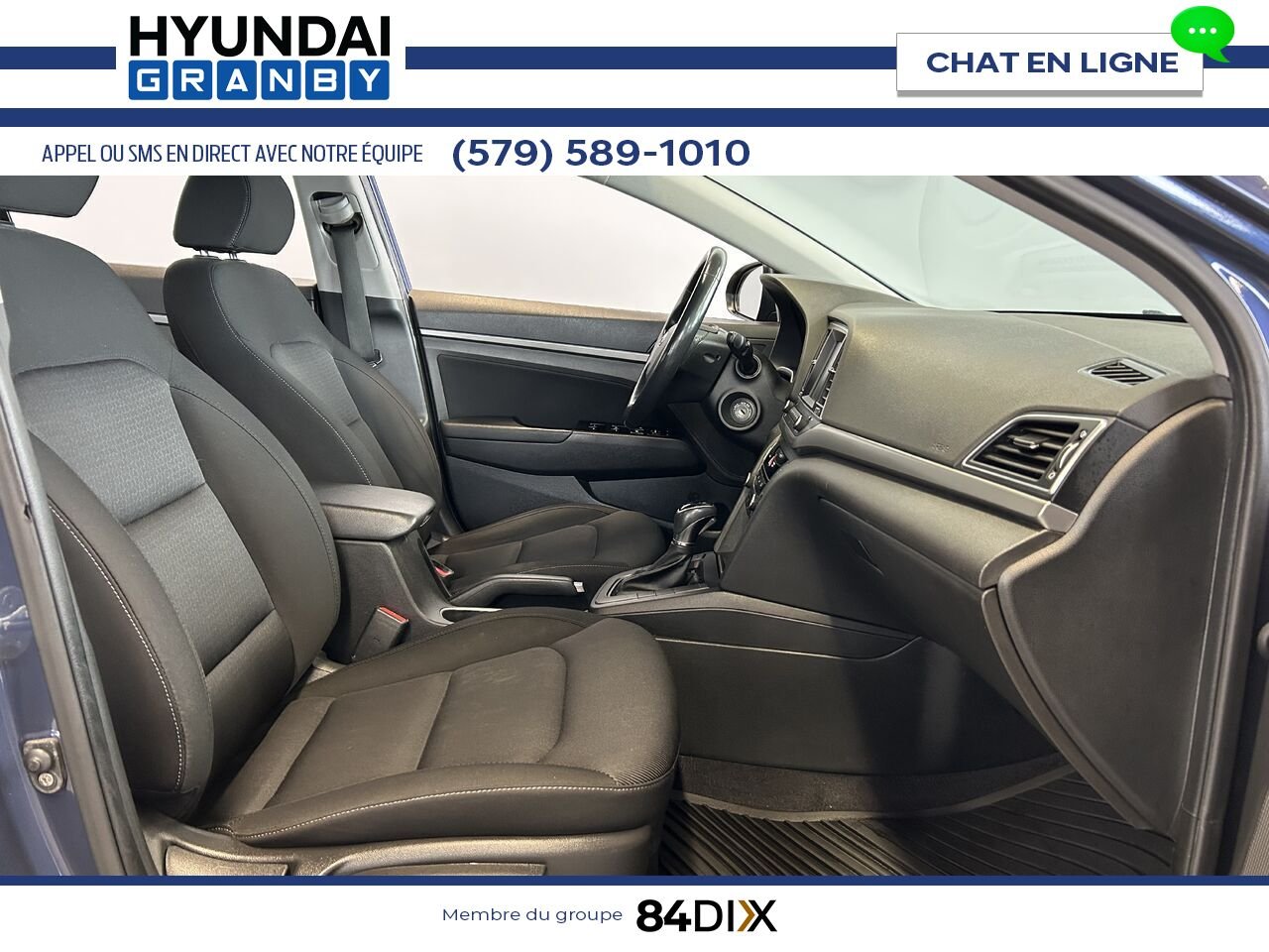 Hyundai Elantra 2018 Bleu Granby - photo #19