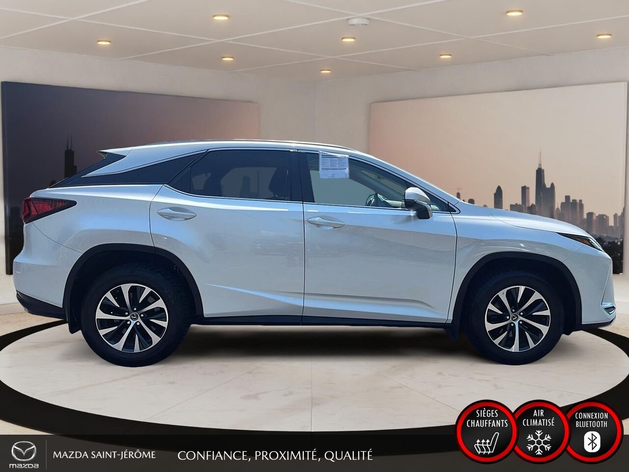 Lexus RX RX 350 BA 2022 Blanc Saint-Jérôme - photo #4