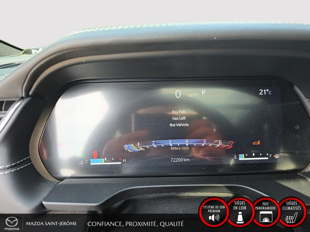2023 Jeep Grand Cherokee Overland | TOIT PANORAMIQUE | AUDIO MCINTOSH | Black Saint-Jérôme - photo #15