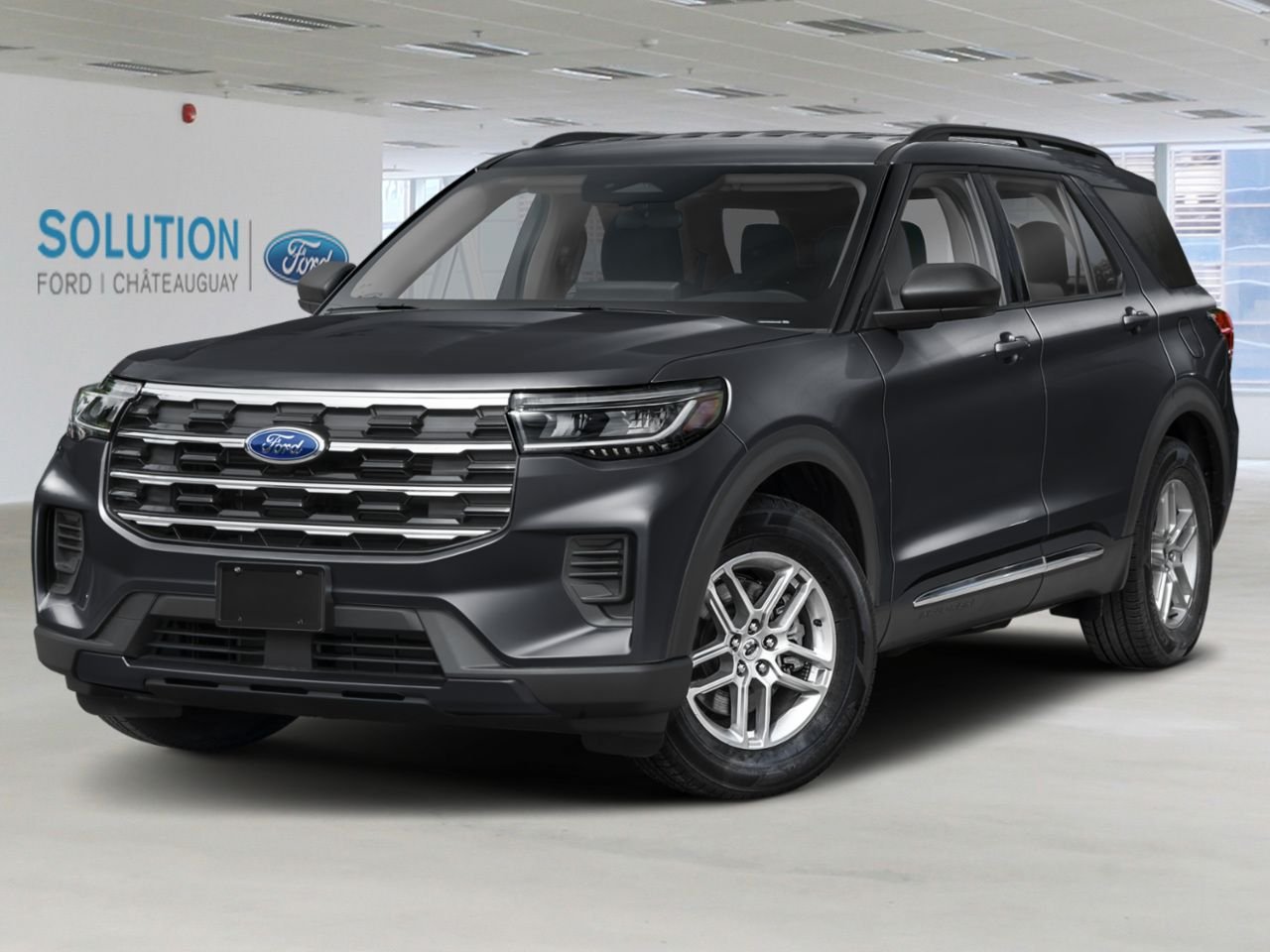 Ford Explorer ACTIVE AVEC GROUPE 200A 4RM 2027 Noir agate métallisé Châteauguay - photo #0