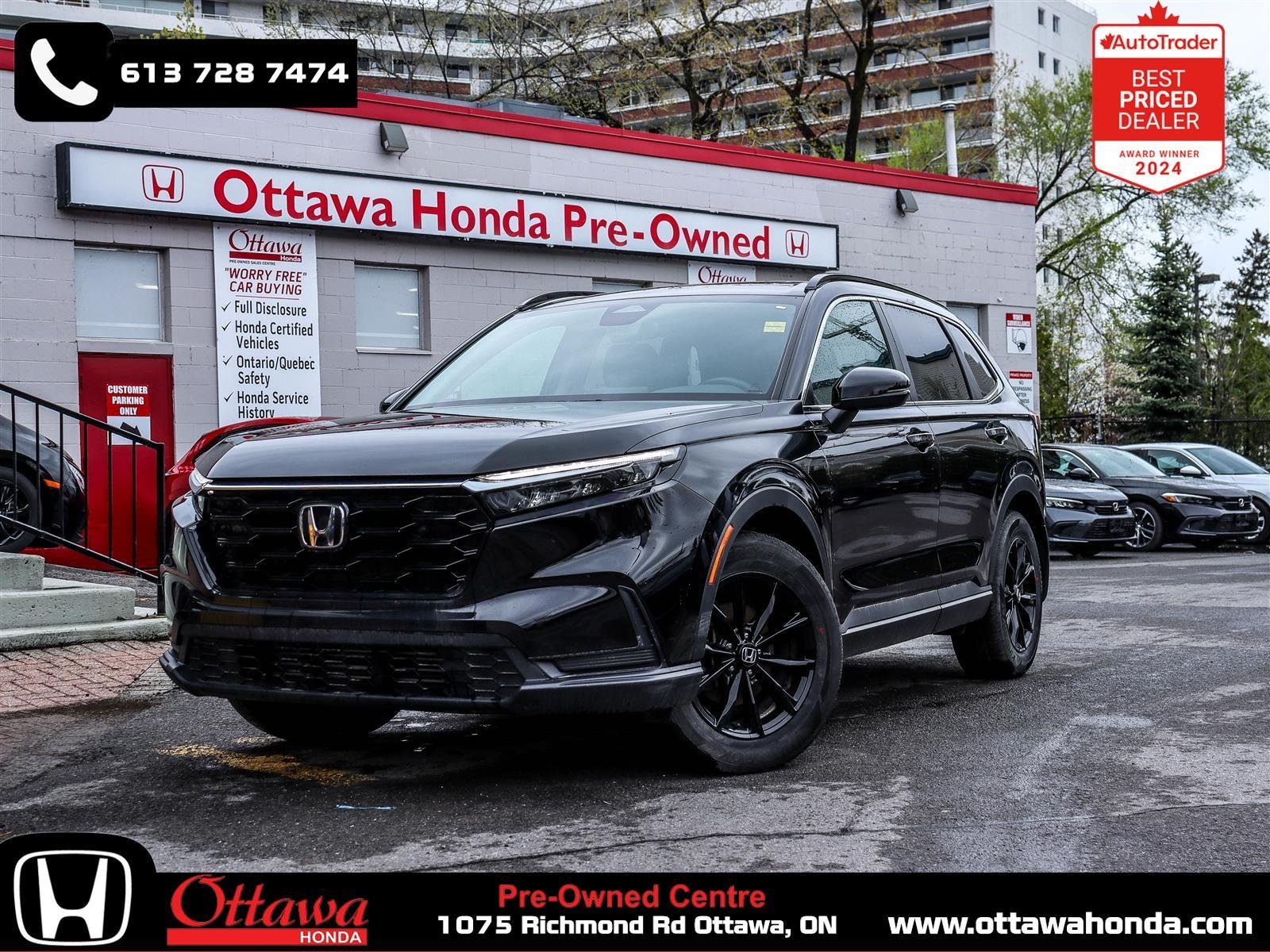 Honda CR-V Sport 2024 Black Ottawa & Gatineau - photo #0